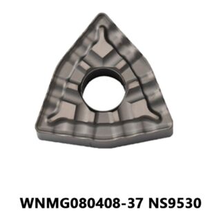Original Tungaloy WNMG080408-37 NS9530 Carbide Turning Insert - Trigon 80° (10 PCS)