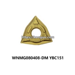 Original ZCC-CT WNMG080408-DM YBC151 Carbide Turning Insert - Trigon 80° | Steel & More (10 PCS)