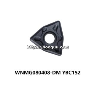 Original ZCC-CT WNMG080408-DM YBC152 Carbide Turning Insert - Trigon 80° | Steel, Cast Iron (10 PCS)