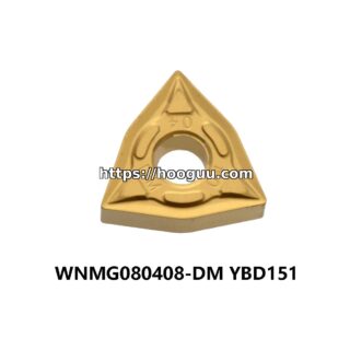 Original ZCC-CT WNMG080408-DM YBD151 Carbide Turning Insert - Trigon 80° | Steel (10 PCS)