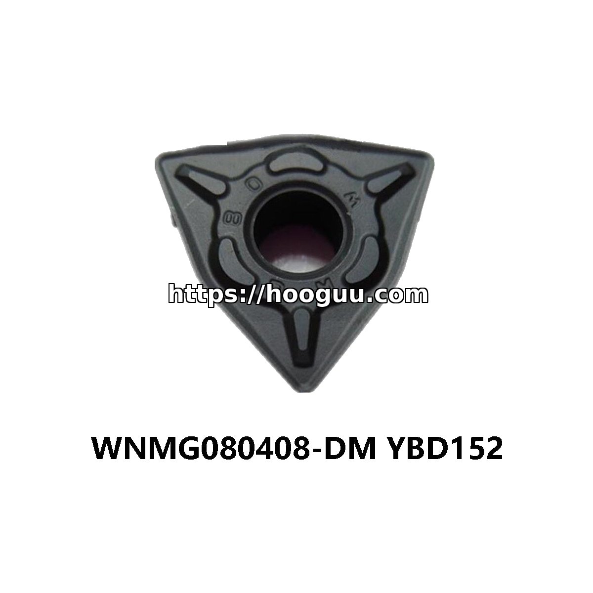 Original ZCC-CT WNMG080408-DM YBD152 Carbide Insert - Trigon 80° | Steel & More (10 PCS)