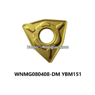 Original ZCC-CT WNMG080408-DM YBM151 Carbide Turning Insert - Trigon 80° | Steel, Stainless Steel (10 PCS)