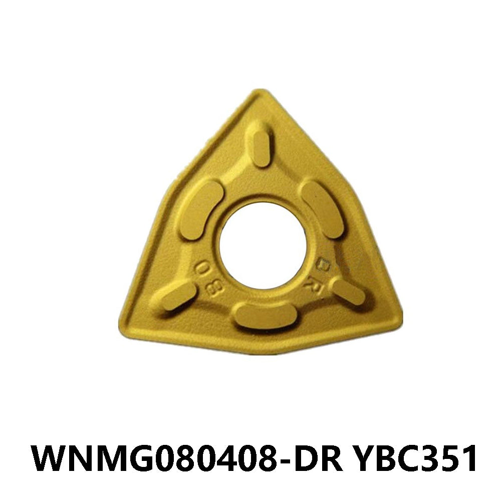 ZCC WNMG080408-DR YBC351 Carbide Turning Insert - Trigon 80° | Steel & More (10 PCS)