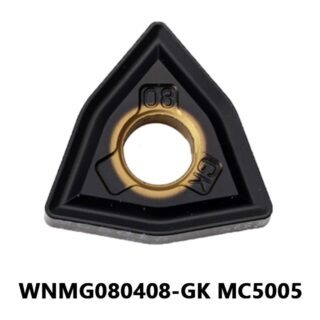 Original Mitsubishi WNMG080408-GK MC5005 Carbide Turning Insert - Trigon 80° (10 PCS)