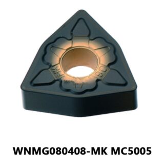 Original Mitsubishi WNMG080408-MK MC5005 Carbide Turning Insert - Trigon 80° (10 PCS)