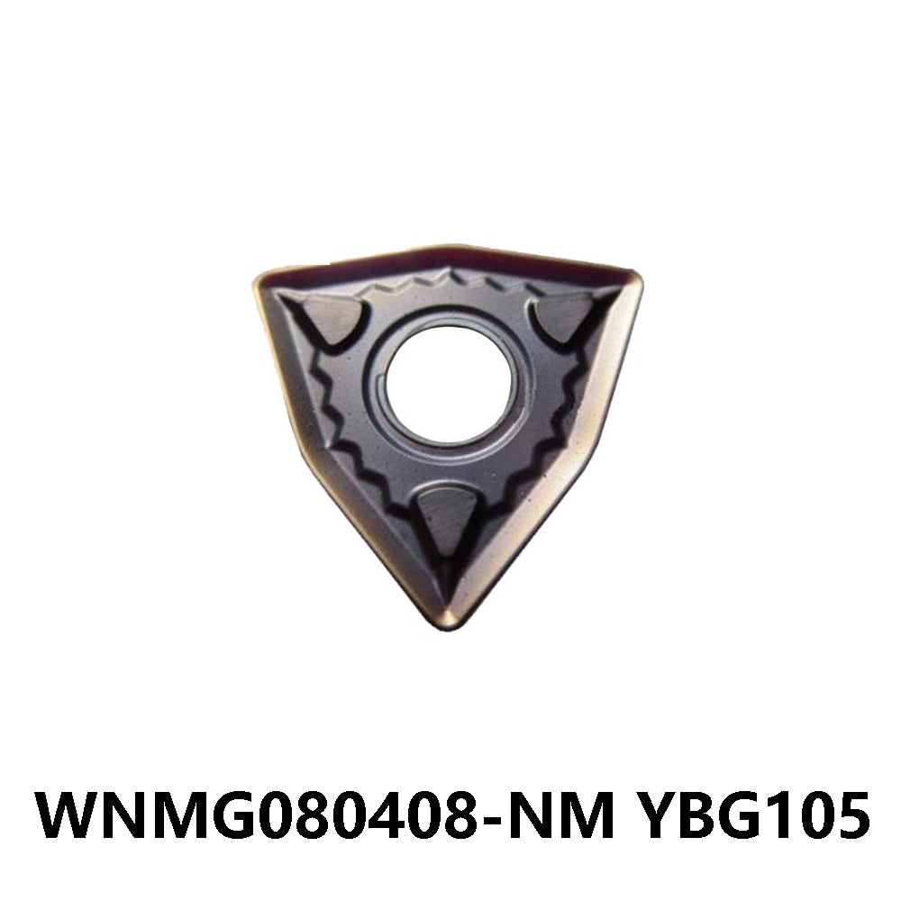ZCC WNMG080408-NM YBG105 Carbide Turning Insert - Trigon 80° | Steel & More (10 PCS)