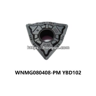 Original ZCC-CT WNMG080408-PM YBD102 Carbide Turning Insert - Trigon 80° | Steel, Cast Iron (10 PCS)