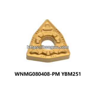 Original ZCC-CT WNMG080408-PM YBM251 Carbide Turning Insert - Trigon 80° | Steel & More (10 PCS)
