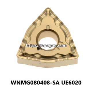 Original Mitsubishi WNMG080408-SA UE6020 Carbide Turning Insert - Trigon 80° | Steel (10 PCS)