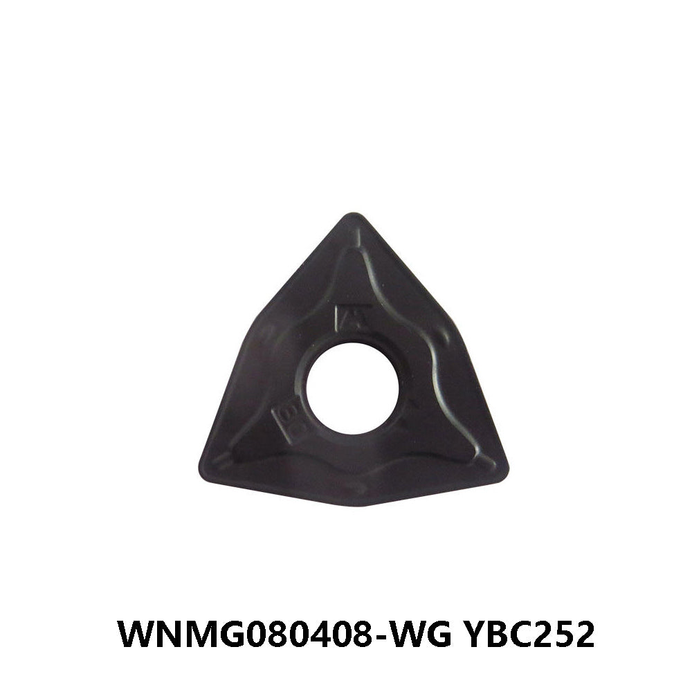 ZCC WNMG080408-WG YBC252 Carbide Turning Insert - Trigon 80° | Steel & More (10 PCS)