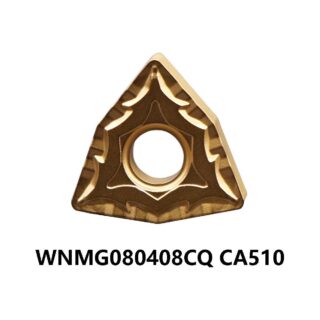 Original Kyocera WNMG080408CQ CA510 Carbide Turning Insert - Trigon 80° (10 PCS)