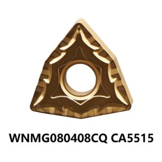 Original Kyocera WNMG080408CQ CA5515 Carbide Turning Insert - Trigon 80° (10 PCS)