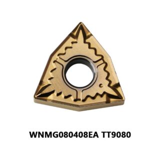 Original TaeguTec WNMG080408EA TT9080 Carbide Insert - Trigon 80° | Stainless Steel & More (10 PCS)