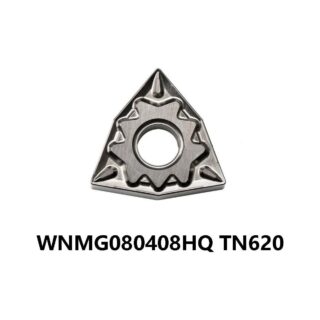Original Kyocera WNMG080408HQ TN620 Carbide Turning Insert - Trigon 80° | Steel (10 PCS)