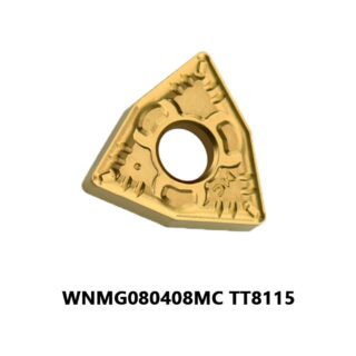 Original TaeguTec WNMG080408MC TT8115 Carbide Insert - Trigon 80° (10 PCS)