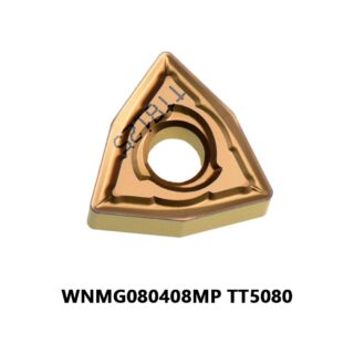Original TaeguTec WNMG080408MP TT5080 Carbide Insert - Trigon 80° (10 PCS)