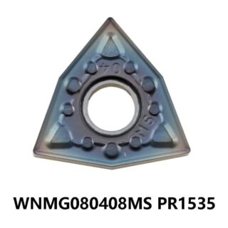 Original Kyocera WNMG080408MS PR1535 Carbide Turning Insert - Trigon 80° (10 PCS)