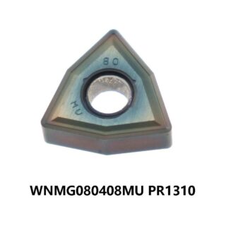 Original Kyocera WNMG080408MU PR1310 Carbide Turning Insert - Trigon 80° (10 PCS)