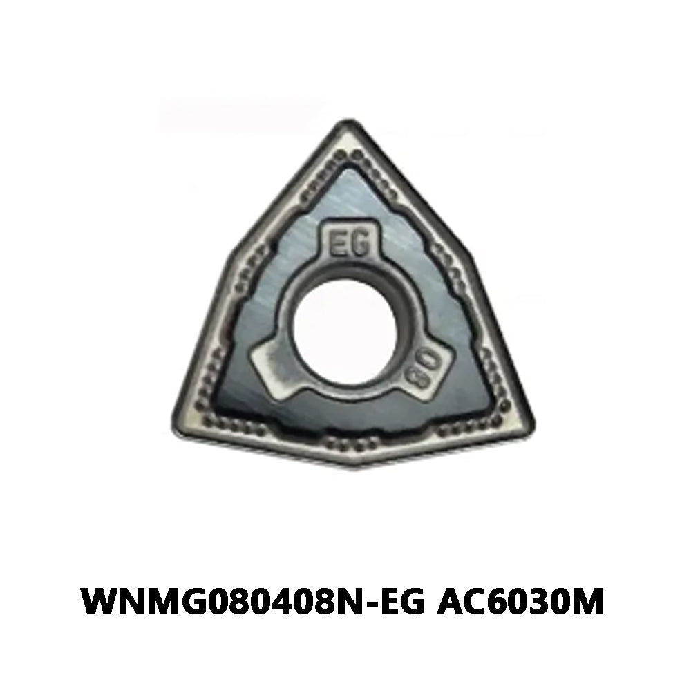 Sumitomo WNMG080408N-EG AC6030M Carbide Turning Insert - Trigon 80° | Super Alloy (10 PCS)