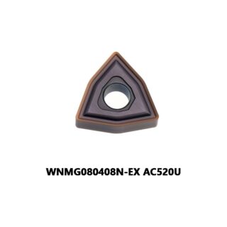 Original Sumitomo WNMG080408N-EX AC520U Carbide Turning Insert - Trigon 80° (10 PCS)