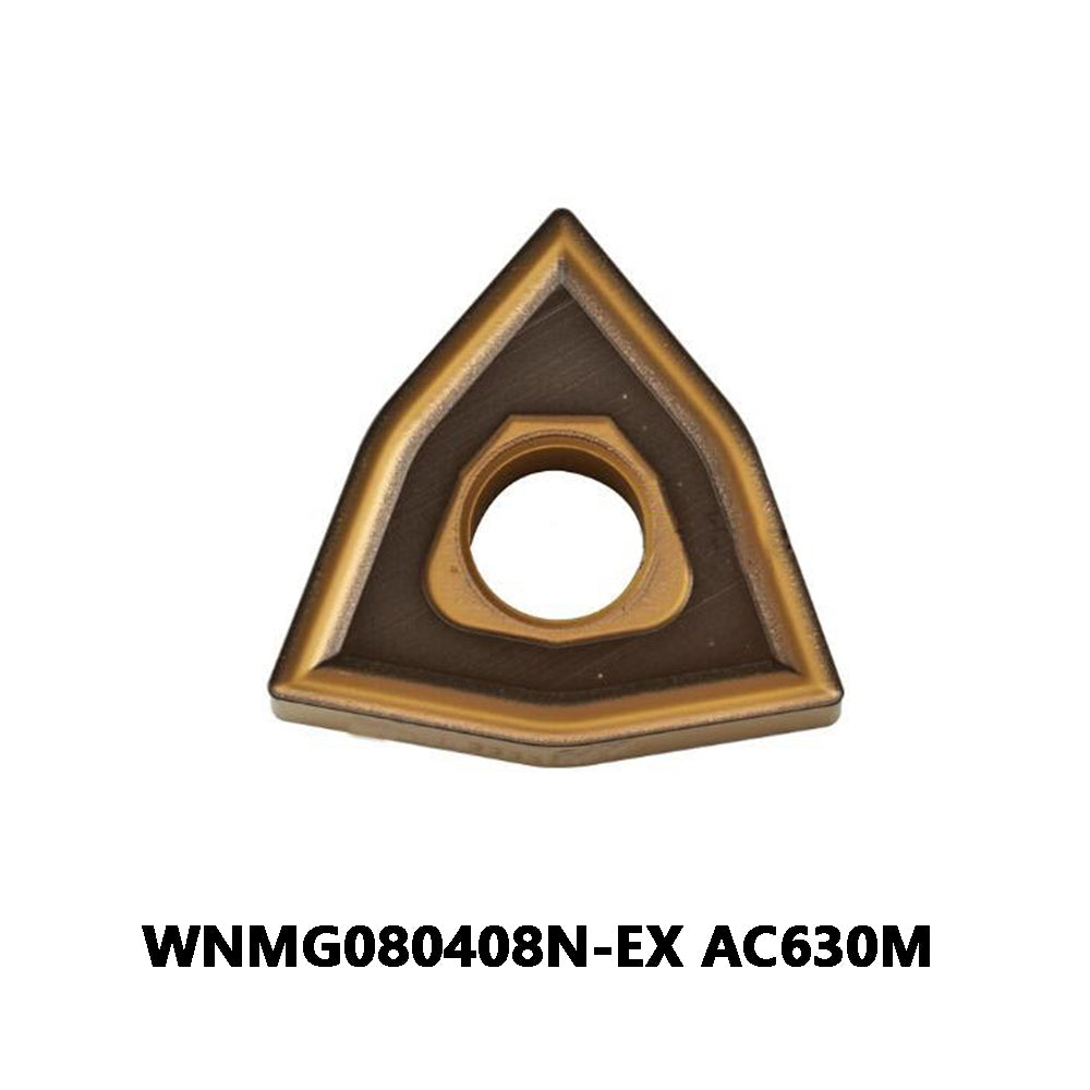 Sumitomo WNMG080408N-EX AC630M Carbide Turning Insert - Trigon 80° | Super Alloy (10 PCS)