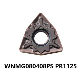 Original Kyocera WNMG080408PS PR1125 Carbide Turning Insert - Trigon 80° (10 PCS)