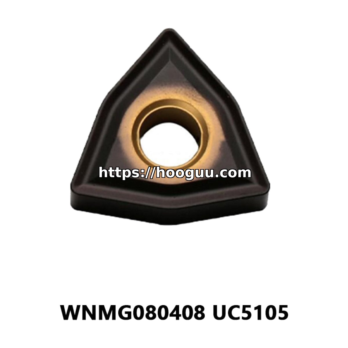 Original Mitsubishi WNMG080408 UC5105 Carbide Turning Insert - Trigon 80° | Steel & More (10 PCS)