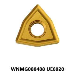 Original Mitsubishi WNMG080408 UE6020 Carbide Turning Insert - Trigon 80° (10 PCS)