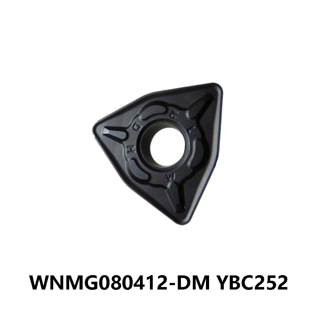 ZCC WNMG080412-DM YBC252 Carbide Turning Insert - Trigon 80° | Steel & More (10 PCS)