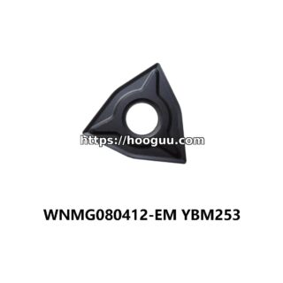 Original ZCC-CT WNMG080412-EM YBM253 Carbide Turning Insert - Trigon 80° | Steel, Stainless Steel (10 PCS)