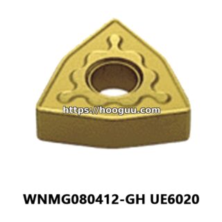Original Mitsubishi WNMG080412-GH UE6020 Carbide Turning Insert - Trigon 80° | Steel & More (10 PCS)