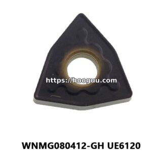 Original Mitsubishi WNMG080412-GH UE6120 Carbide Turning Insert - Trigon 80° | Steel & More (10 PCS)