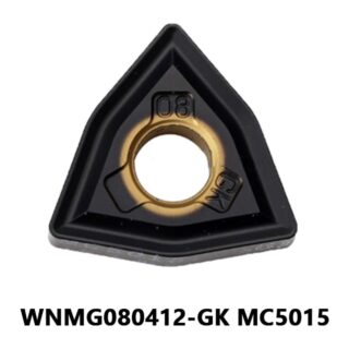 Original Mitsubishi WNMG080412-GK MC5015 Carbide Turning Insert - Trigon 80° (10 PCS)