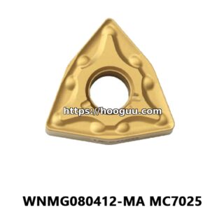Original Mitsubishi WNMG080412-MA MC7025 Carbide Turning Insert - Trigon 80° | Steel & More (10 PCS)