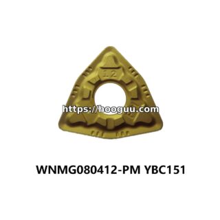 Original ZCC-CT WNMG080412-PM YBC151 Carbide Turning Insert - Trigon 80° | Steel, Stainless Steel (10 PCS)