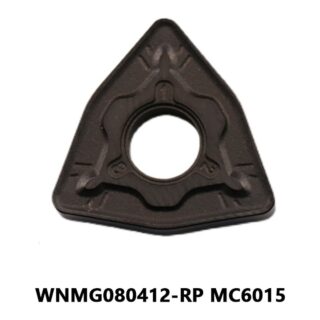 Original Mitsubishi WNMG080412-RP MC6015 Carbide Turning Insert - Trigon 80° (10 PCS)
