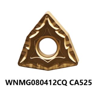 Original Kyocera WNMG080412CQ CA525 Carbide Turning Insert - Trigon 80° (10 PCS)