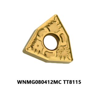 Original TaeguTec WNMG080412MC TT8115 Carbide Insert - Trigon 80° (10 PCS)