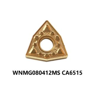 Original Kyocera WNMG080412MS CA6515 Carbide Turning Insert - Trigon 80° (10 PCS)