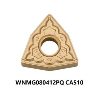 Original Kyocera WNMG080412PQ CA510 Carbide Turning Insert - Trigon 80° (10 PCS)