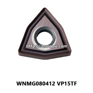 Original Mitsubishi WNMG080412 VP15TF Carbide Turning Insert - Trigon 80° | Steel & More (10 PCS)
