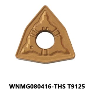 Original Tungaloy WNMG080416-THS T9125 Carbide Turning Insert - Trigon 80° | Steel (10 PCS)