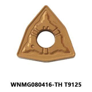 Original Tungaloy WNMG080416-TH T9125 Carbide Turning Insert - Trigon 80° | Steel (10 PCS)