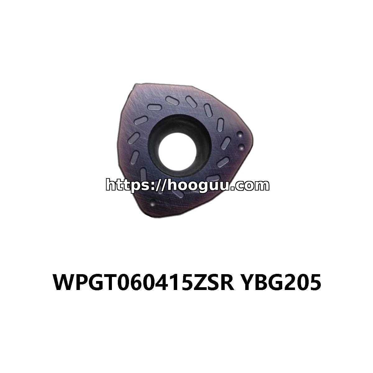 ZCC-CT WPGT060415ZSR YBG205 Trigon 80° Steel WPGT233 - Image 2
