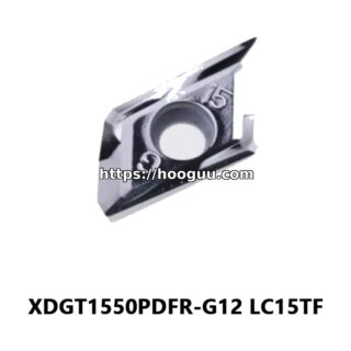 Original Mitsubishi XDGT1550PDFR-G12 Carbide Milling Insert | Titanium & More (10 PCS) LC15TF XDGT1550PDFR-G12 LC15TF