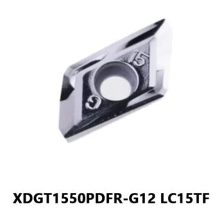 Original Mitsubishi XDGT1550PDFR-G12 Carbide Milling Insert (10 PCS) XDGT1550PDFR-G12 LC15TF
