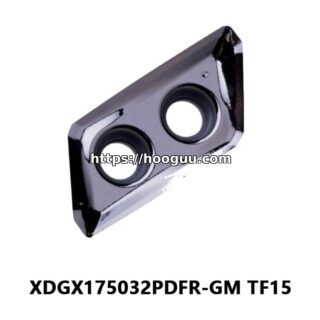 Original Mitsubishi XDGX175032PDFR-GM Carbide Milling Insert | Aluminum, Non-ferrous (10 PCS) TF15 XDGX175032PDFR-GM TF15