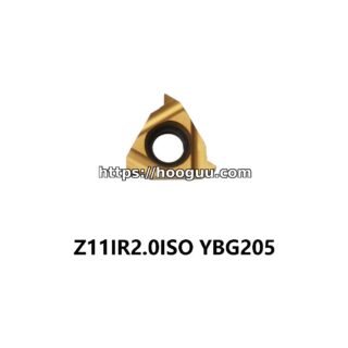 Original ZCC-CT Z11IR2.0ISO YBG205 Carbide Insert | Steel & More (10 PCS)