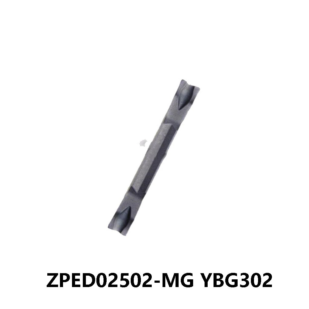 ZCC ZPED02502-MG ZPED02502 Carbide Grooving/Parting Insert (10 PCS) ZPED02502-MG YBG302