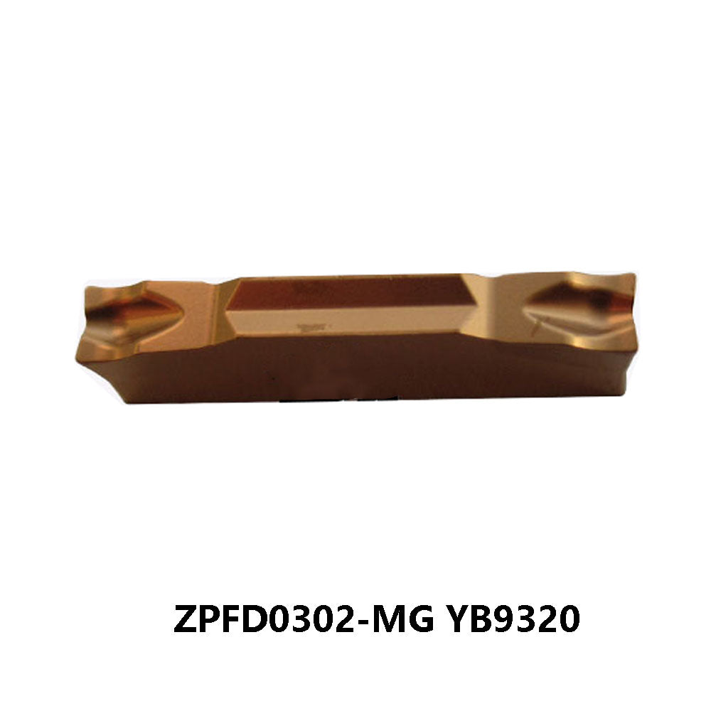 Zcc.ct 100% Original ZPFD0302-MG YB9320 Grooving Insert 10 pcs